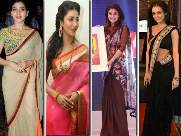 These Actress sarees ideas best for brides