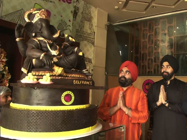 Ganesh chaturthi special: Ganesh idol made of dark chocolates