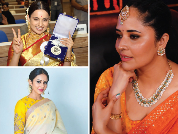 Tollywood Actresses Inspired Ethnic Outfit Ideas For Diwali in Telugu