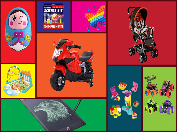 Amazon India Sale : 70% Discount on E-Note Pad, Toys, Ride on for Kids in Telugu
