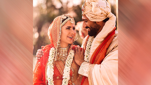 Katrina Kaif and Vicky Kaushal Get Married; Check out their Stunning Wedding Outfits
