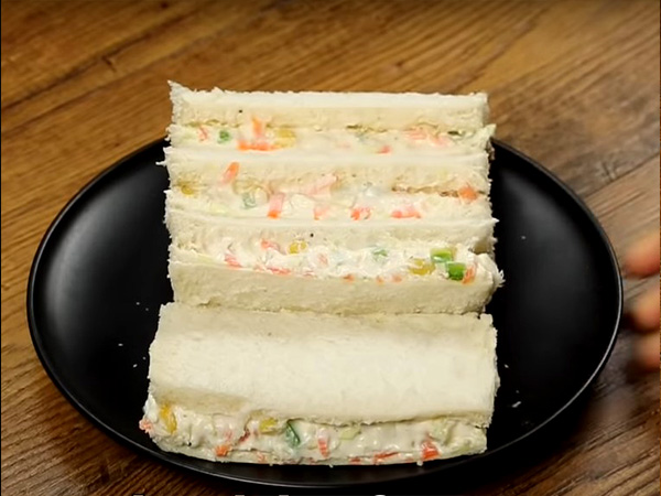 Curd Sandwich Recipe in Telugu