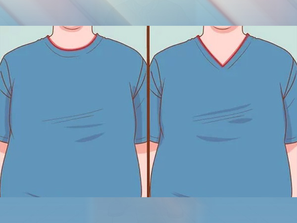 2. v-నెక్ టాప్‌లను ఎంచుకోండి.