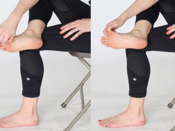 2. బొటనవేలు సాగదీయడం