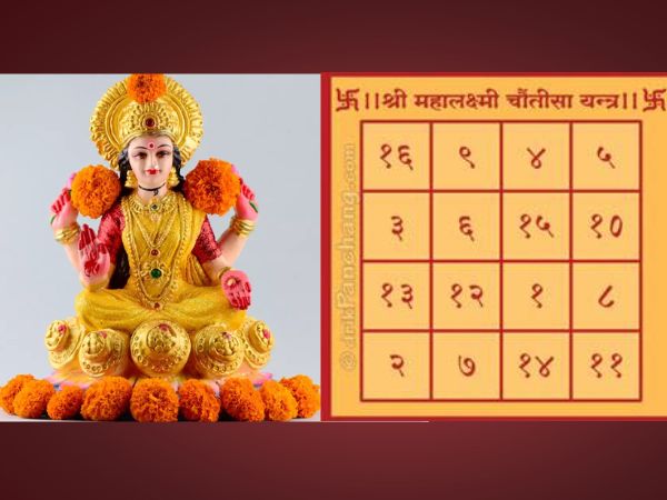 3. లక్ష్మీ చౌంతీస యంత్రం