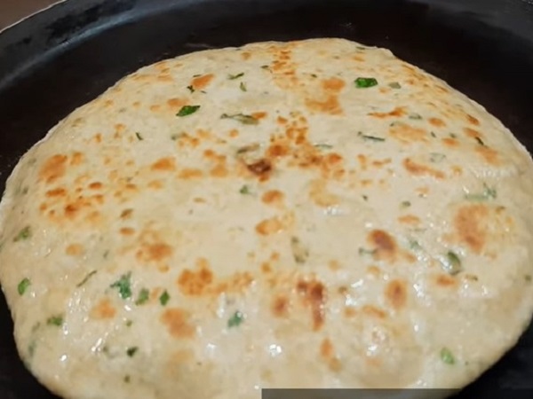Cheese paratha parota recipe making in Telugu
