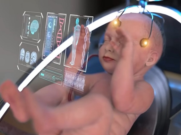 Artificial womb facility in near future shocking imaginary video released by the Ectolife