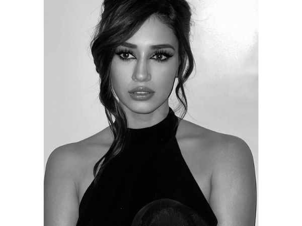 Disha patani stunning looks in black dress