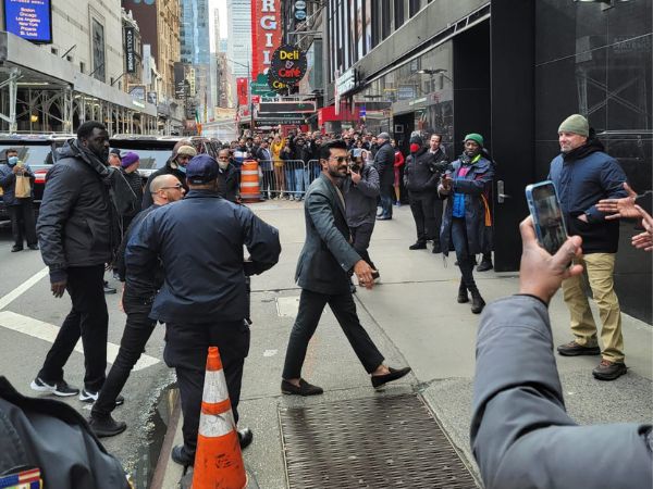 American TV anchor comments on ram charan style at good morning america show know in Telugu