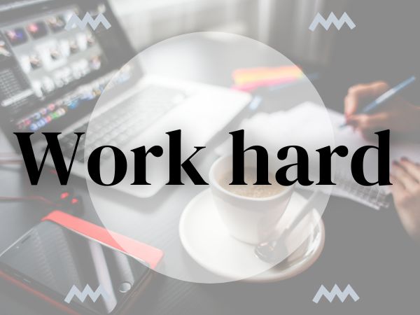 కష్టపడటం: