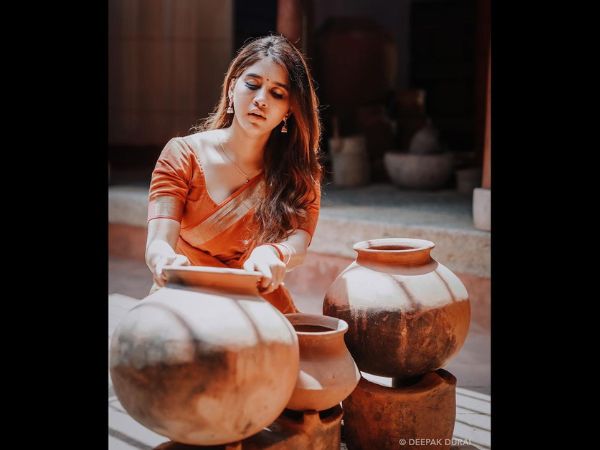 Nabha Natesh stunning pics in traditional wear