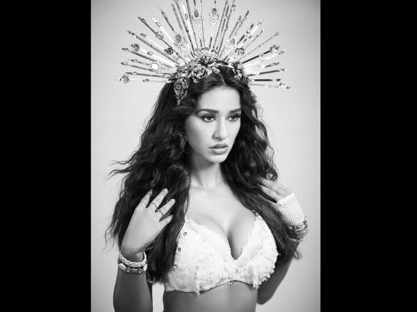 Disha patani stunning looks in black dress