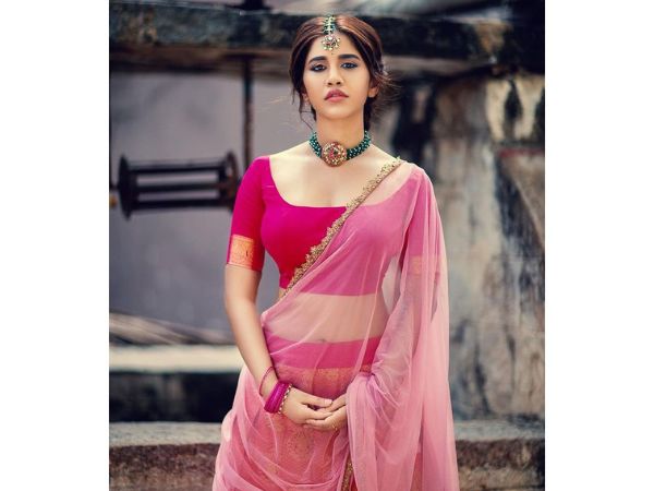 Nabha Natesh stunning pics in traditional wear