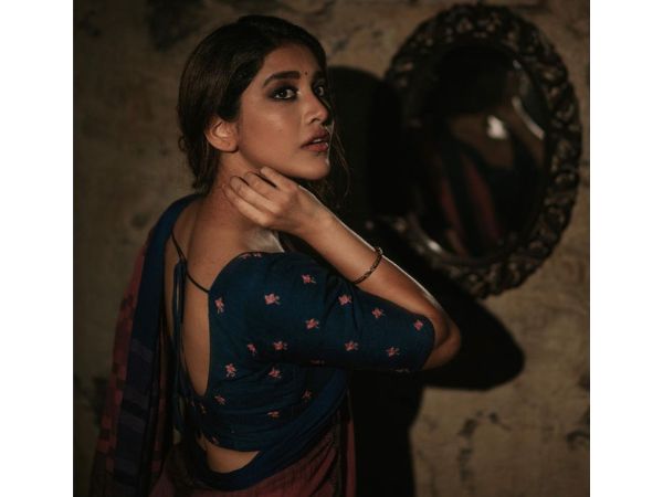Actress Nabha Natesh Mesmerizing Looks In Saree