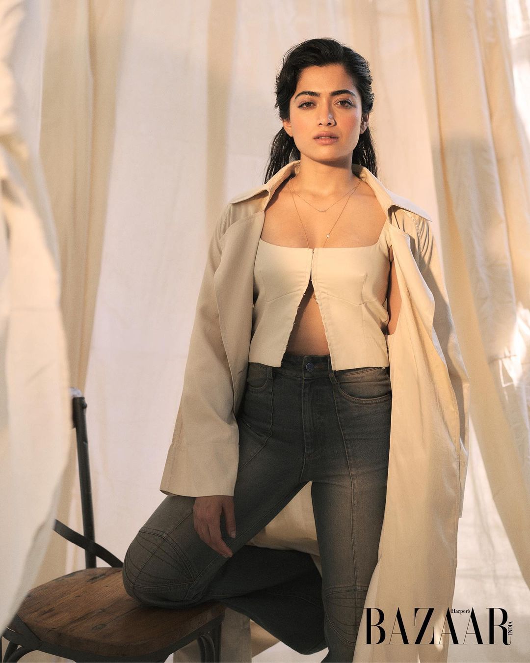 Actress Rashmika Mandanna Ravishing Looks In Blazer