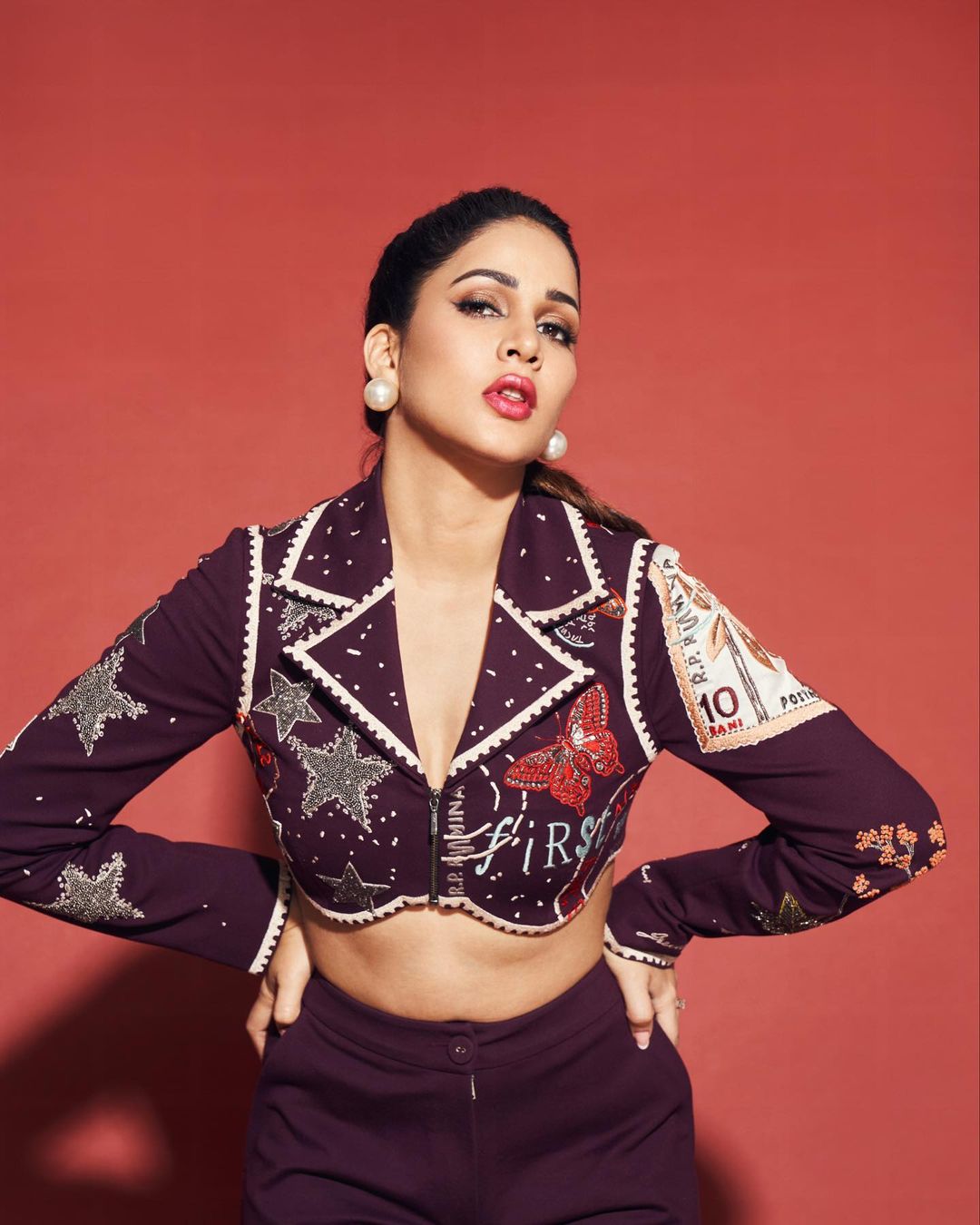 Actress Lavanya Tripathi Mesmerizing Looks In Super Cool Outfit