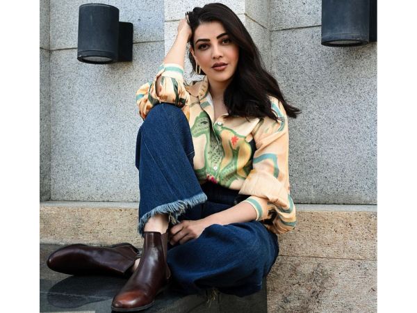 Actress Kajal Aggarwal Ravishing Pictures in Trendy Wear