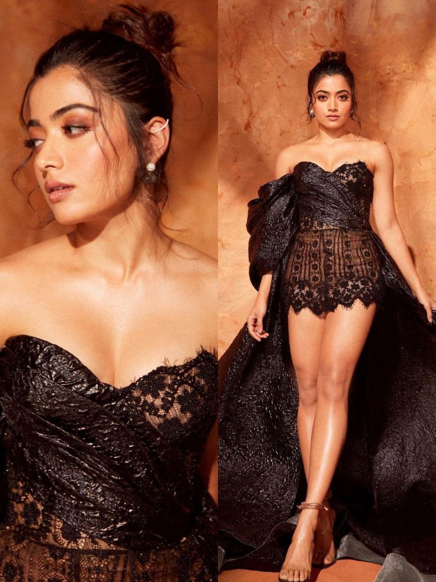 Actress Rashmika Mandanna Ravishing Looks In Blazer