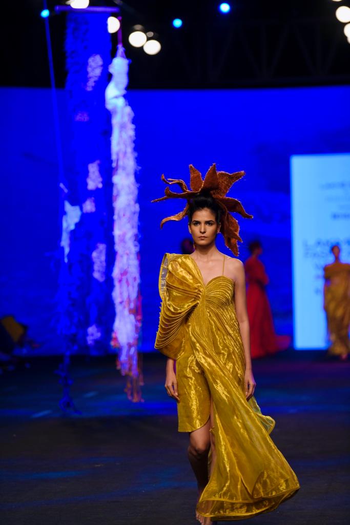 Lakme Fashion Week 2023: Sea creatures inspired designs in Lakme fashion event