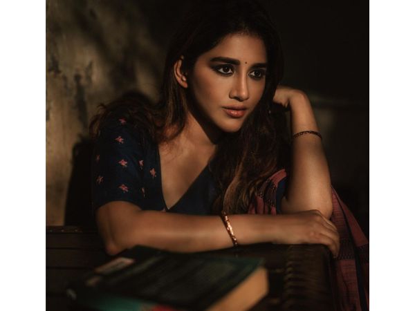 Actress Nabha Natesh Mesmerizing Looks In Saree