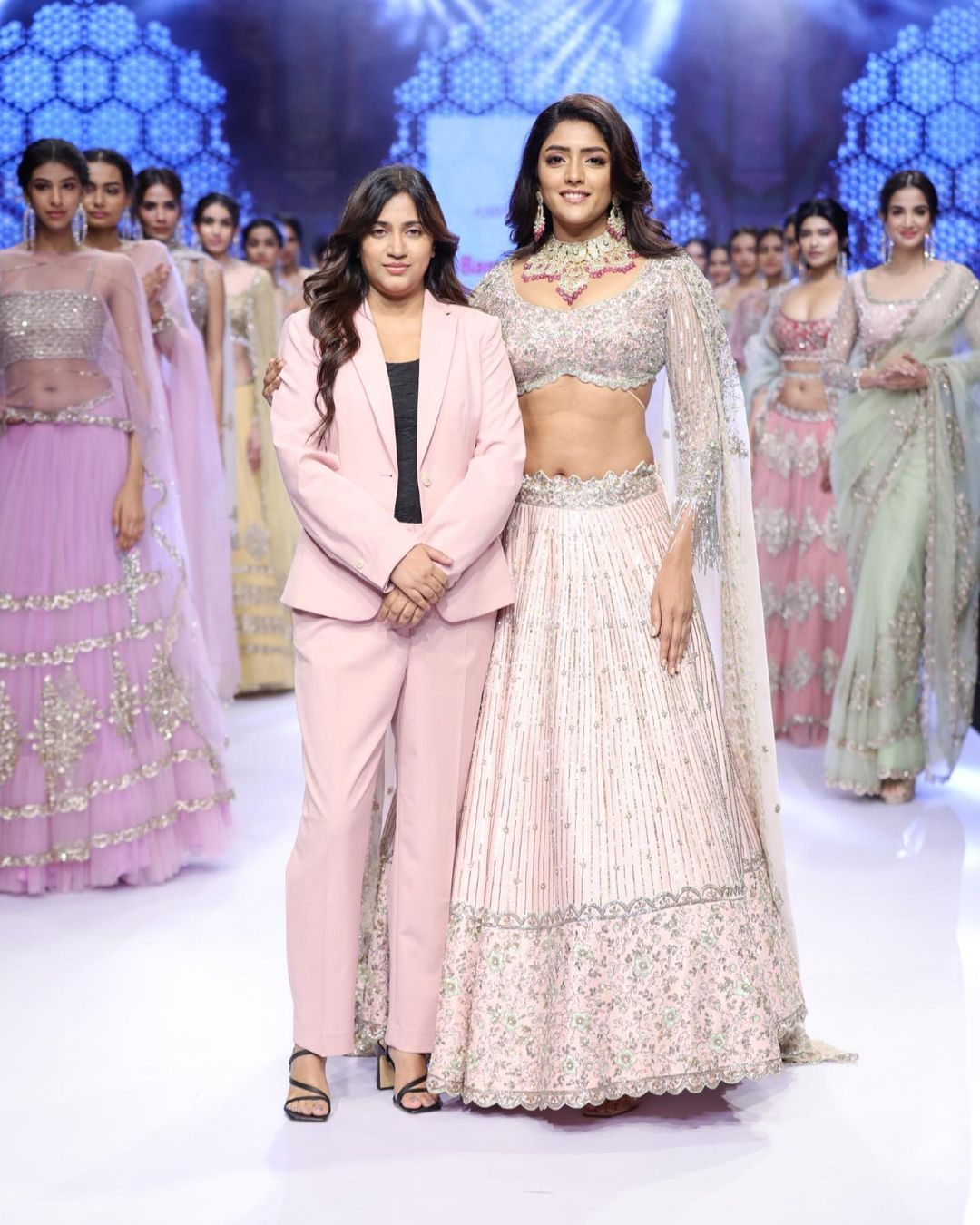 Actress Eesha Rebba Ramp Walk At Bangalore Times Fashion Week