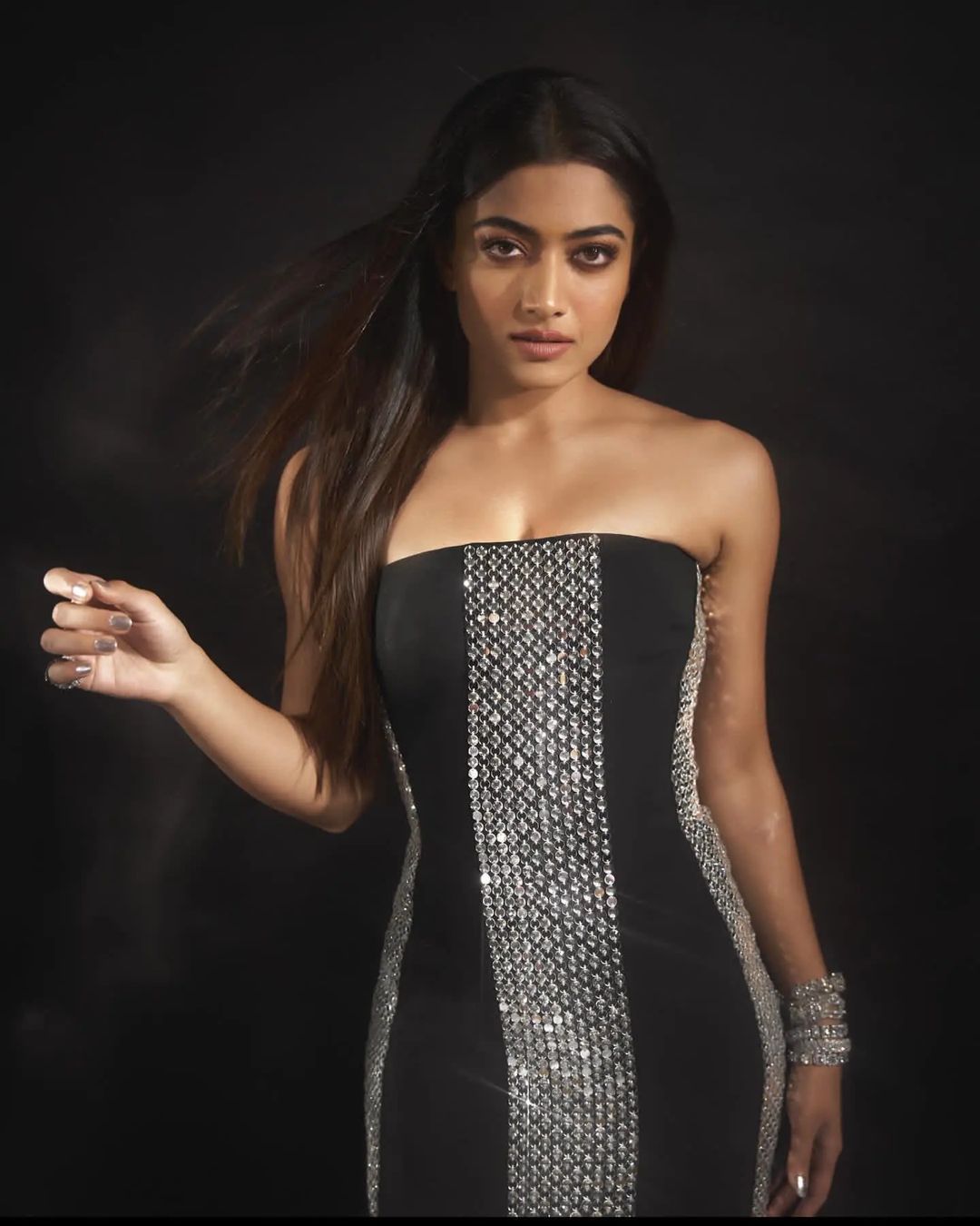 Actress Rashmika Mandanna At Bollywood Hungama Awards Event