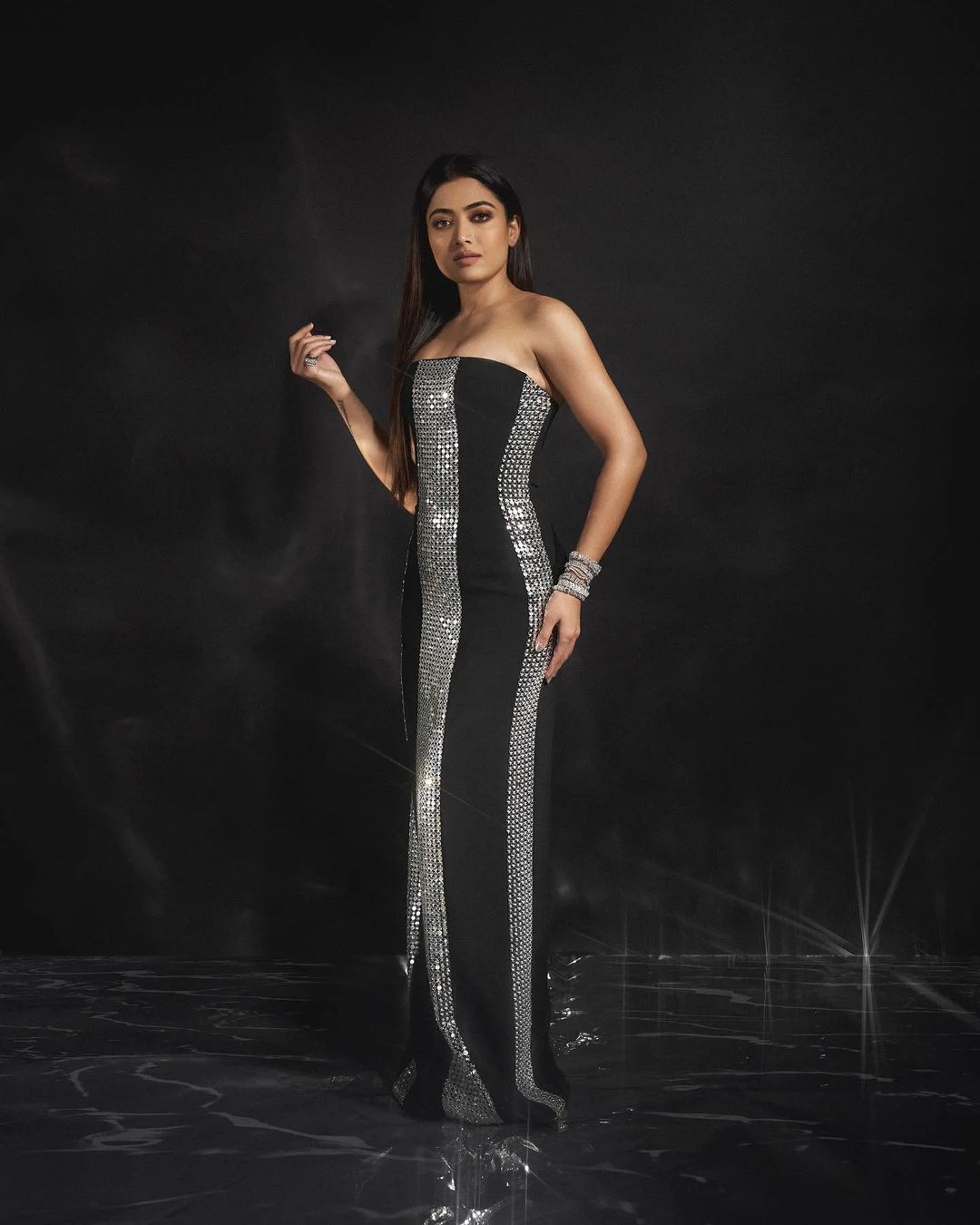 Actress Rashmika Mandanna At Bollywood Hungama Awards Event