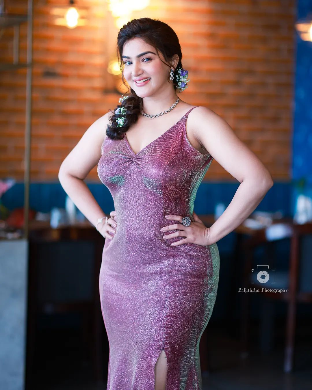 Actress Honey Rose Glamorous Photos In Trendy Outfit