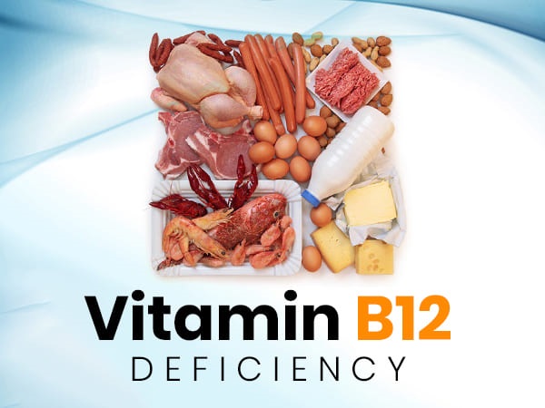 What does vitamin D and B12 deficiency together cause? in Telugu