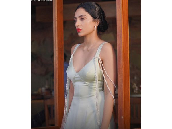 Mesmerizing Pics Of Actress Sobhita Dhulipala In Black Color Dress