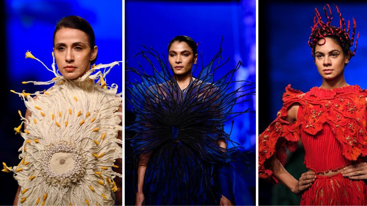Lakme Fashion Week 2023: Sea creatures inspired designs in Lakme fashion event