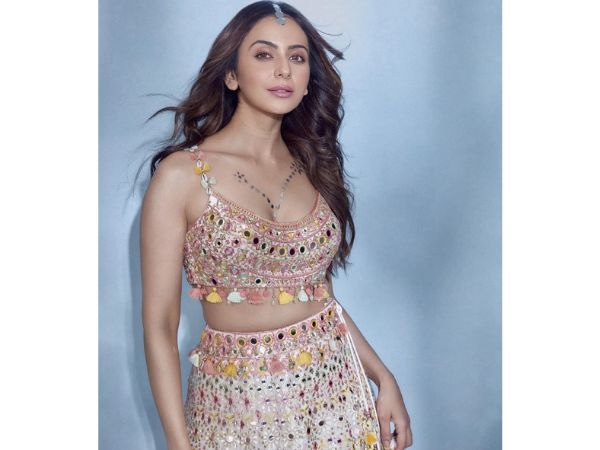Actress Rakul Preet Singh Ravishing Stills In Lehenga