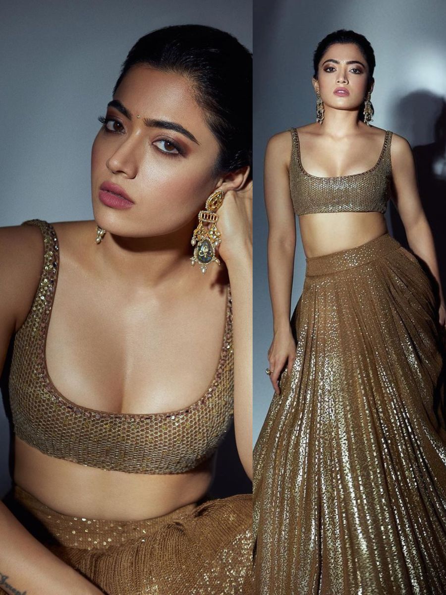 Actress Rashmika Mandanna Style Statement With Her Outfit