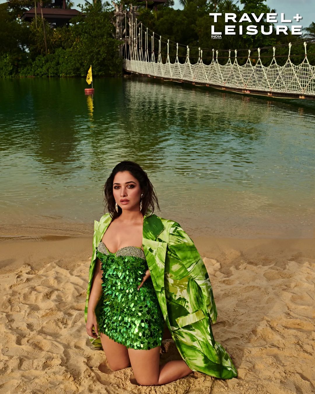 Actress Thamannah Bhatia Photo Shoot For Travel Magazine