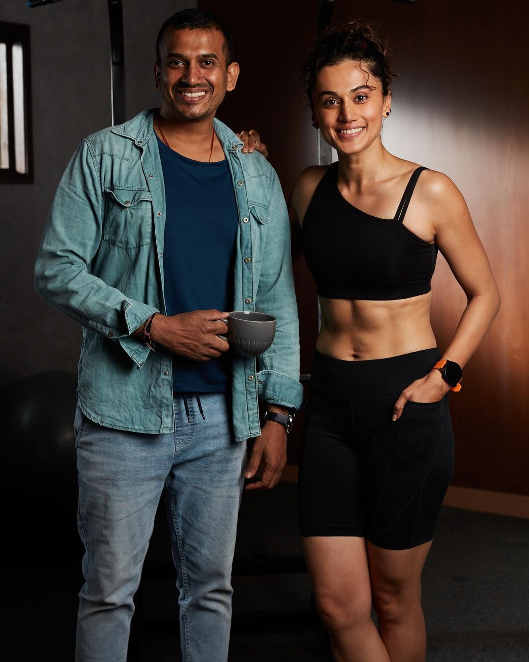 Actress Taapsee Pannu Stunning Looks With Six Pack