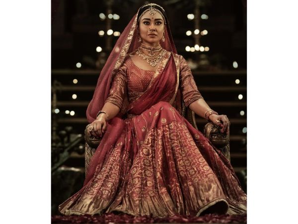 Actress Shriya Saran Mesmerizing Stills In Classic Wear 