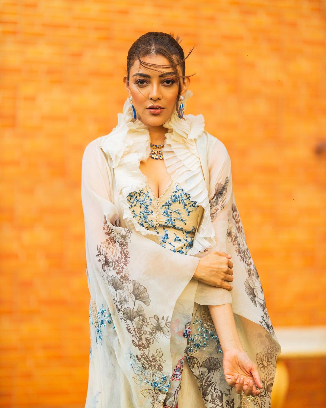 Actress Kajal Aggarwal Mesmerizing Photos In Trendy Outfit