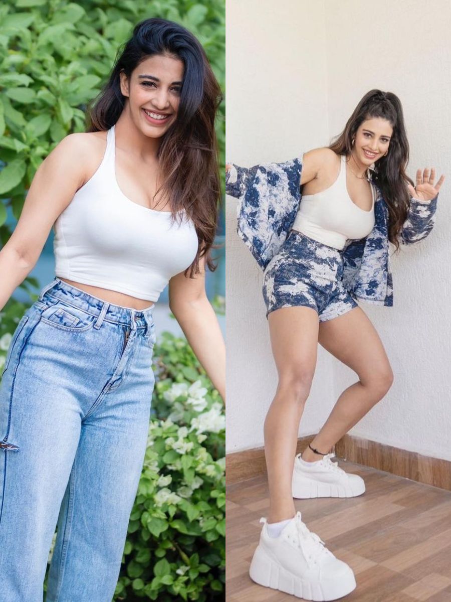 Actress Daksha Nagarkar Ravishing Photos In Black Lehenga