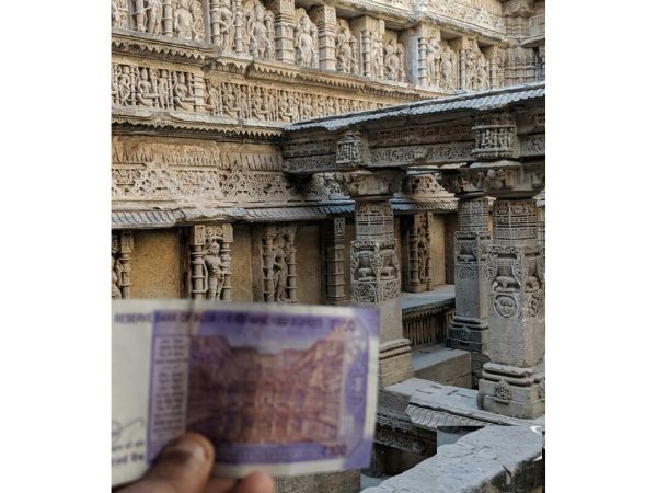 Historical Monuments and Events Printed on Indian Currency Notes In Telugu