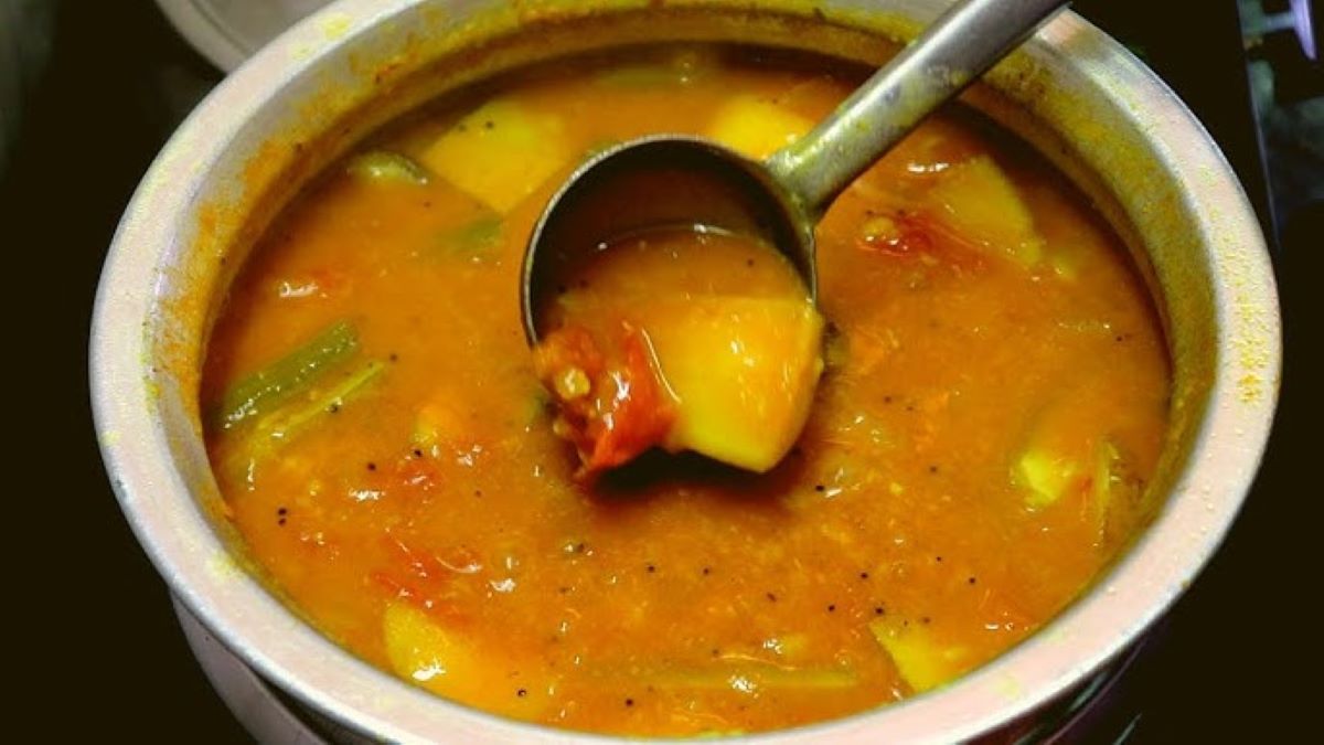 Andhra Style Raw Mango Dal Recipe In Telugu Andhra Style Raw Mango Dal Recipe In Telugu