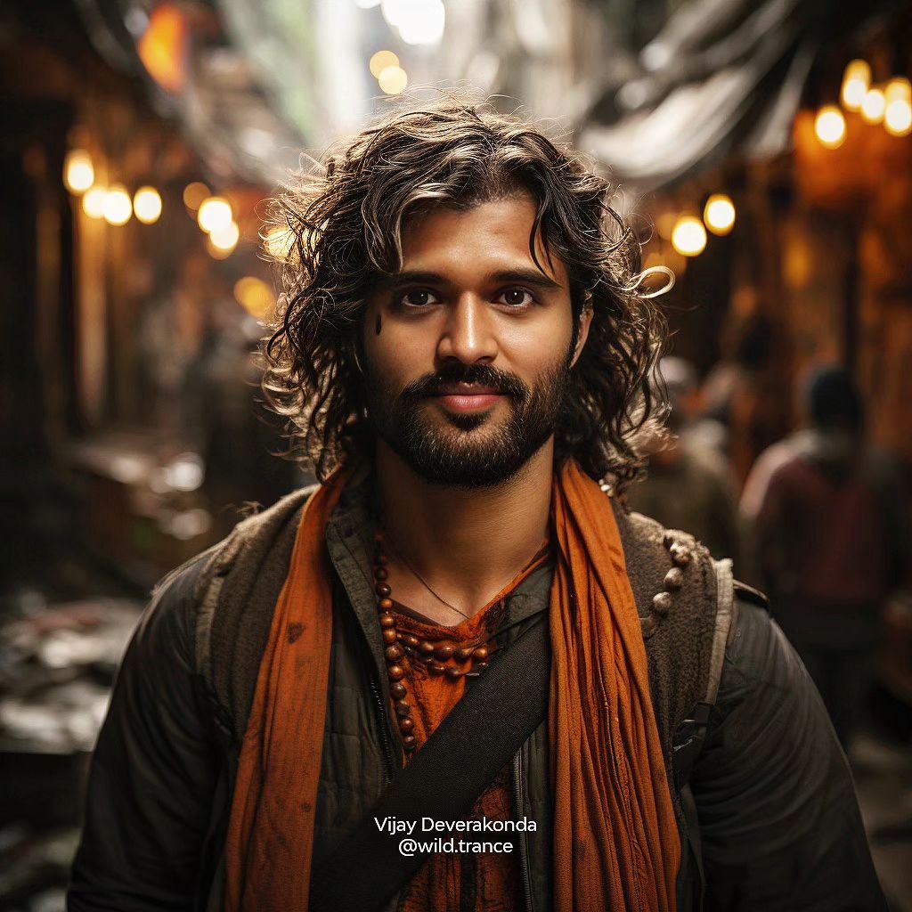 Tollywood Stars Monk Look AI Images Tollywood Stars Monk Look AI Images