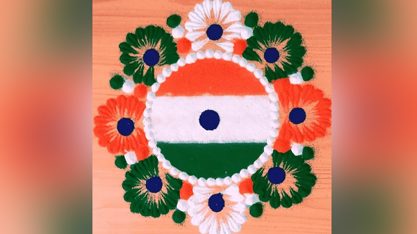 Independence Day: Simple and Easy Rangoli Designs and Images For 15 August