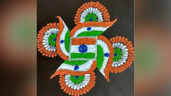 Independence Day: Simple and Easy Rangoli Designs and Images For 15 August