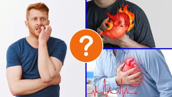Heartburn or heart attack: