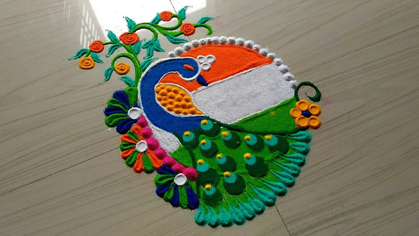 Independence Day: Simple and Easy Rangoli Designs and Images For 15 August