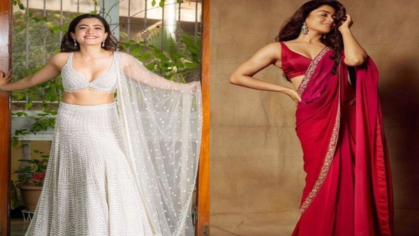 rashmika mandanna blouse design: style for sizzling look with stunning blouse designs of rashmika mandanna