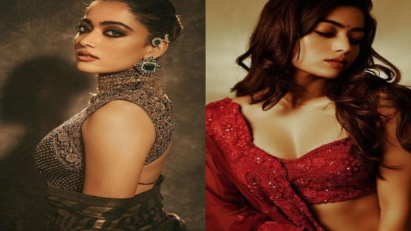 rashmika mandanna blouse design: style for sizzling look with stunning blouse designs of rashmika mandanna