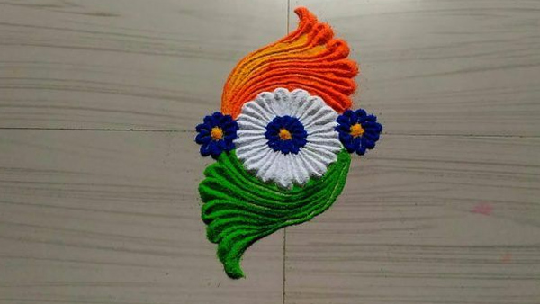 Independence Day: Simple and Easy Rangoli Designs and Images For 15 August
