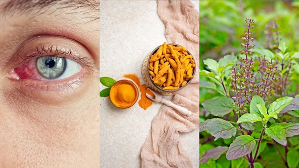 Eye Flu: Tulsi, Turmeric and 2 More Kitchen Remedies For Eye Flu or Conjunctivitis in Telugu