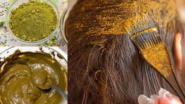  Home Made Hair Pack: Henna and Curry Leaves Hair Pack For Hair Loss in telugu